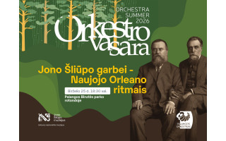 Orkestro vasara 2026: Jono Šliūpo garbei - Naujojo Orleano ritmais