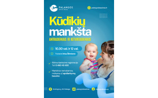 Kūdikių mankšta - Palangos baseine