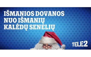 Šventinės „Tele2“ nuolaidos: išmanių kalėdinių dovanų gidas