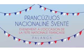 Liepos 12 d. Palangoje - Prancūzijos nacionalinė šventė
