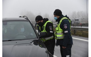 Palangos postuose šeštadienį buvo patikrinti 1243 automobiliai, sekmadienį – 1578 automobiliai