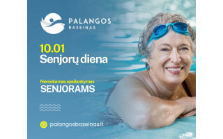 Nemokamas apsilankymas baseine senjorams