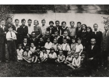 Palangos jaunų žydų organizacijos „Hashomer Hacair“ („Jaunas gynėjas“) grupinė nuotrauka