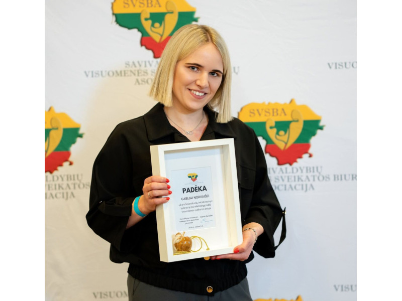 Gabija Norvaišė. Ingos Kuzminskienės nuotrauka