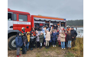 Karjeros ugdymo pamoka, bendradarbiaujant su ugniagesiais gelbėtojais