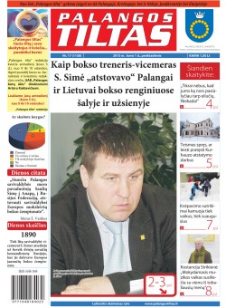 Palangos tilto laikraštis, Data: 2013-02-28, Numeris: 17 (1158) 