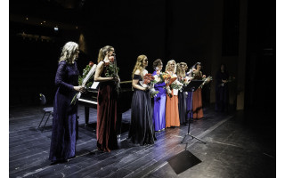 Kameriniame koncerte salės „Jūra“ scenoje pristatytos talentingų kompozitorių moterų sukurtos dainos