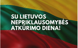 Mieli palangiškiai ir šventojiškiai, pasitikome ypatingą šventę – Lietuvos nepriklausomybės atkūrimo dieną