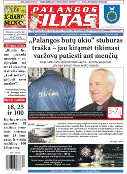 Palangos tilto laikraštis, Data: 2013-12-05, Numeris: 92 (1233) 