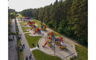 Vaikų parkas jau laukia mažųjų lankytojų