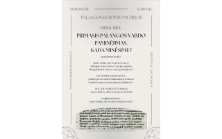 Diskusija „Pirmasis Palangos vardo paminėjimas. Kada minėsime?“