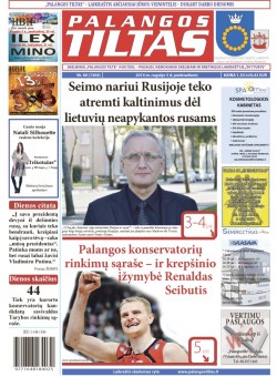 Palangos tilto laikraštis, Data: 2014-09-04, Numeris: 66(1304) 