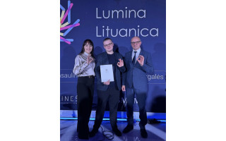 Valdovų rūmuose trečiąsyk apdovanotas mūsų miesto gimnazistas Tomas Jakubauskas