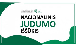 Nacionalinis judumo iššūkis pasiekė finišą 