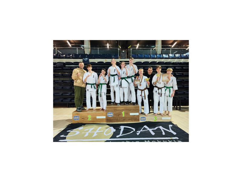 Palangos Kyokushin Karate mokyklos “Shodan” sportininkai Lietuvos čempionate iškovojo 1 aukso ir 2 bronzos medalius