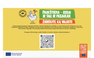 Edukacinis renginys „Žiūrėkite, ką valgote“ Palangoje