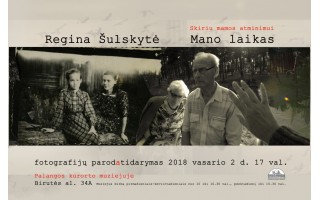 Palangos kurorto muziejuje – fotografijos paroda„Mano laikas“