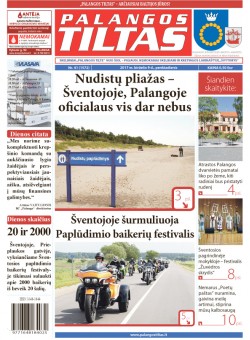 Palangos tilto laikraštis, Data: 2017-06-08, Numeris: 41(1572) 