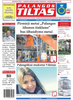 Palangos tilto laikraštis, Data: 2016-06-06, Numeris: 42(1476) 