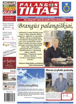 Palangos tilto laikraštis, Data: 2011-12-23, Numeris: 98 (1042) 