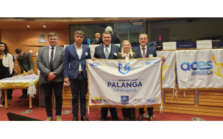 Briuselyje Palangai įteiktos prestižinio “Europos sporto miesto 2026” titulo regalijos