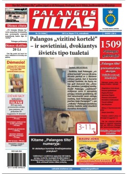 Palangos tilto laikraštis, Data: 2012-07-16, Numeris: 53 (1096) 