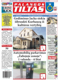 Palangos tilto laikraštis, Data: 2014-05-29, Numeris: 40(1478) 
