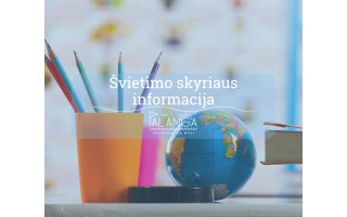 DĖMESIO! Palangos miesto savivaldybėje pradedamas 2026–2027 mokslo metų mokinių priėmimas į pagrindinio ugdymo programas