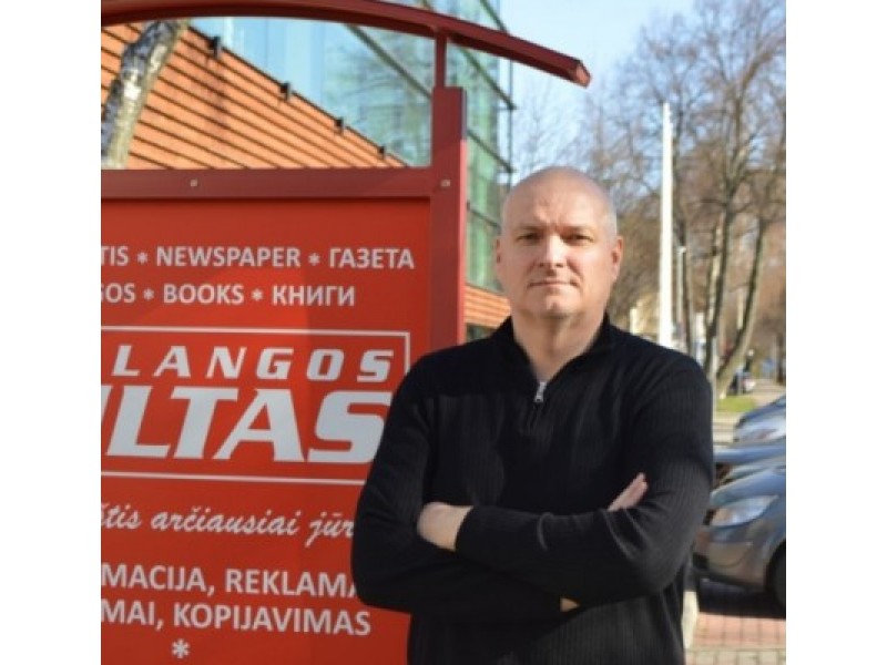 Klubo „Palanga” direktorius bei klubo savininkas Arūnas Vaitulionis.