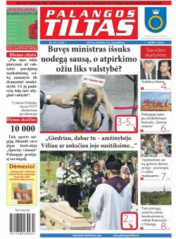 Palangos tilto laikraštis, Data: 2013-06-03, Numeris: 42 (1183) 