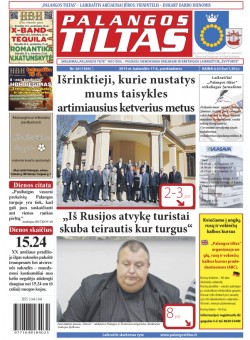 Palangos tilto laikraštis, Data: 2015-04-16, Numeris: 28(1364) 