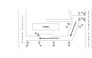Informacija apie eismo organizavimą prie Palangos miesto viešųjų kapinių