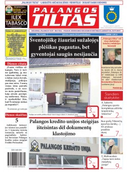 Palangos tilto laikraštis, Data: 2014-01-23, Numeris: 7(1245) 