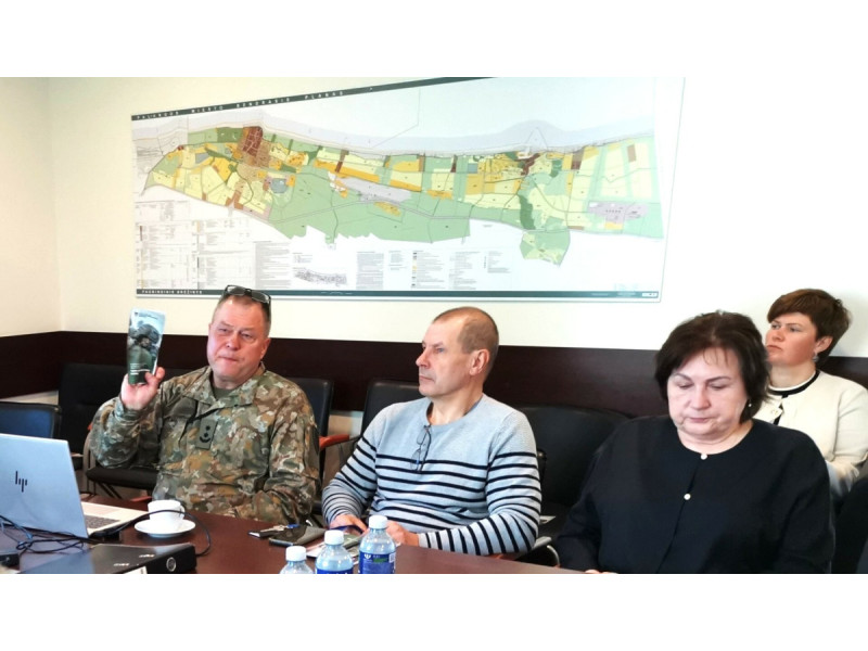 Darbą pradėjo Palangos karo komendantūros komendantas plk. ltn. Petras Milašius