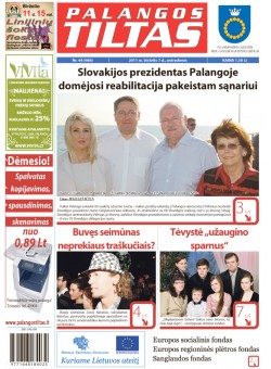 Palangos tilto laikraštis, Data: 2011-06-06, Numeris: 44 (988) 