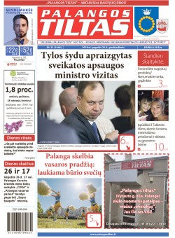 Palangos tilto laikraštis, Data: 2018-05-24, Numeris: 21(1646) 
