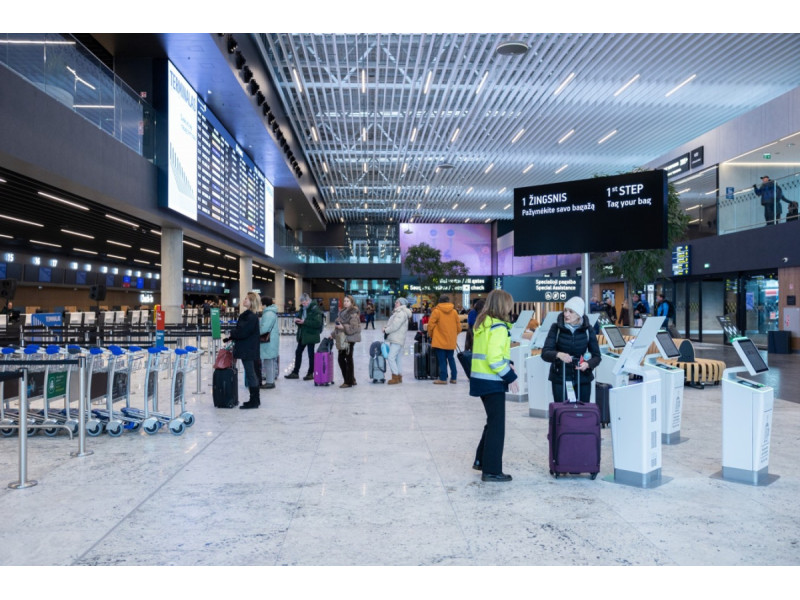 Sausį keleivių skaičius Lietuvos oro uostuose augo beveik 10 procentų, sparčiausiai, net 22.3 procento daugiau nei prieš metus – Palangoje