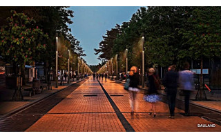 Pradedamų darbų ant Jūros tilto ir J. Basanavičiaus gatvėje grafikas, aktualu ir palangiškiams, ir miesto svečiams (FOTO GALERIJA)