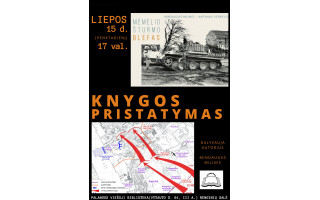 Knygos „Mėmelio šturmo blefas“ pristatymas