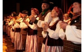 Ansamblio „Bočiai“ šokėjai viešėjo Tauragėje