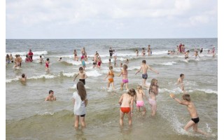 Vaikų svajonė pamatyti jūrą išpildyta būrio palangiškių dėka