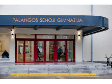 Gimnazistai mokosi renovuotoje mokykloje ir atnaujintose ugdymo erdvėse.