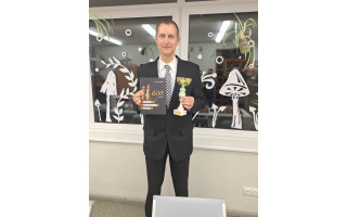 Saulius Rackevičius apgynė Palangos šachmatų čempiono titulą