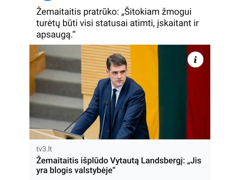 Kokius istorijos vadovėlius skaito Mėguvos rinkimų apygardos seimūnas K. Neimantas ir visa „Nemuno aušra“ – gal Lavrovo „Istorija Litvy“ ?