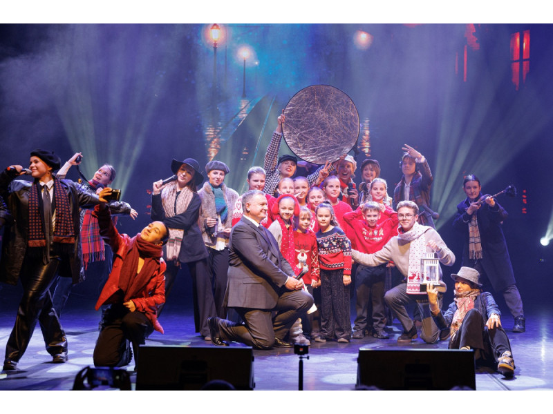 Teatralizuotas koncertas „Sveika, karaliene Žiema“.Gedimino Juškos nuotr.