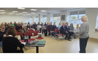 Meras Šarūnas Vaitkus dalyvavo Palangos neregių bendruomenės ataskaitiniame susirinkime