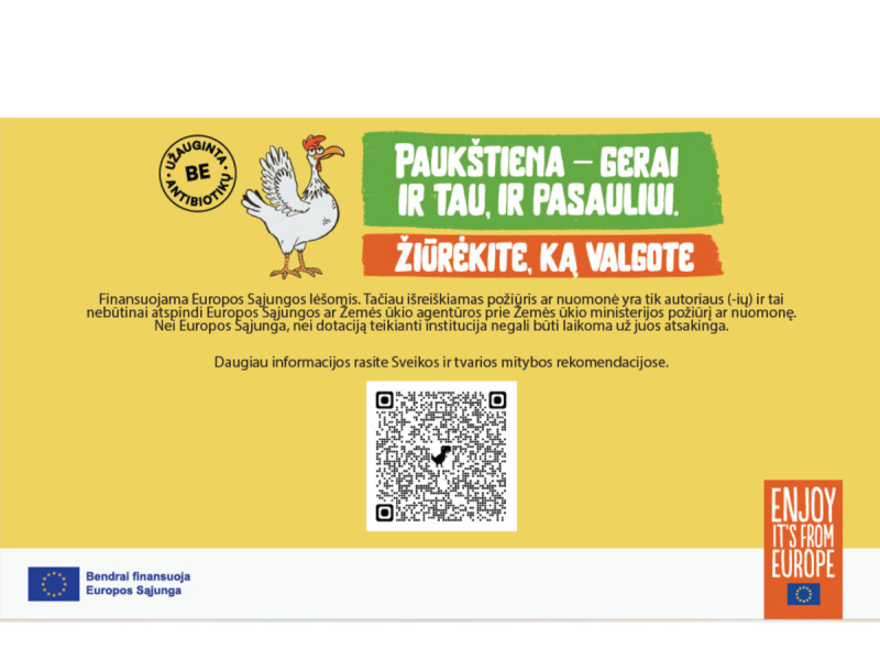 Edukacinis renginys „Žiūrėkite, ką valgote“ Palangoje