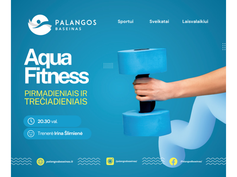 Palangos baseine - Aqua fitness
