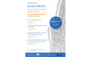Kalba mieste: Palangos gatvių vardai ir miesto atmintis