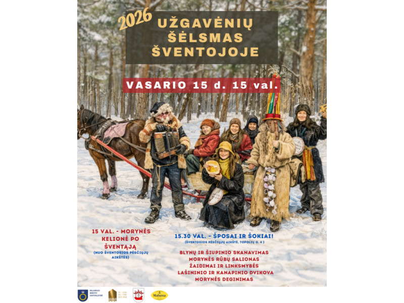 Užgavėnių šėlsmas Šventojoje